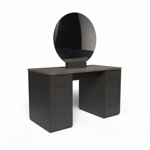 Nico Island Styling Station for 2 Stylists - Collins - Salon Equipment and Barber Equipment