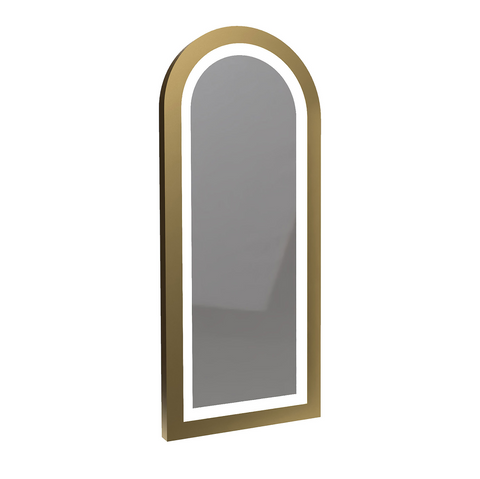 Arched Zada Framed Mirror w/ Direct LED Lighting - Collins - Salon Equipment and Barber Equipment