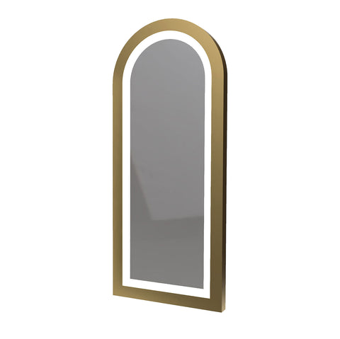 Arched Zada Framed Mirror w/ Direct LED Lighting - Collins - Salon Equipment and Barber Equipment