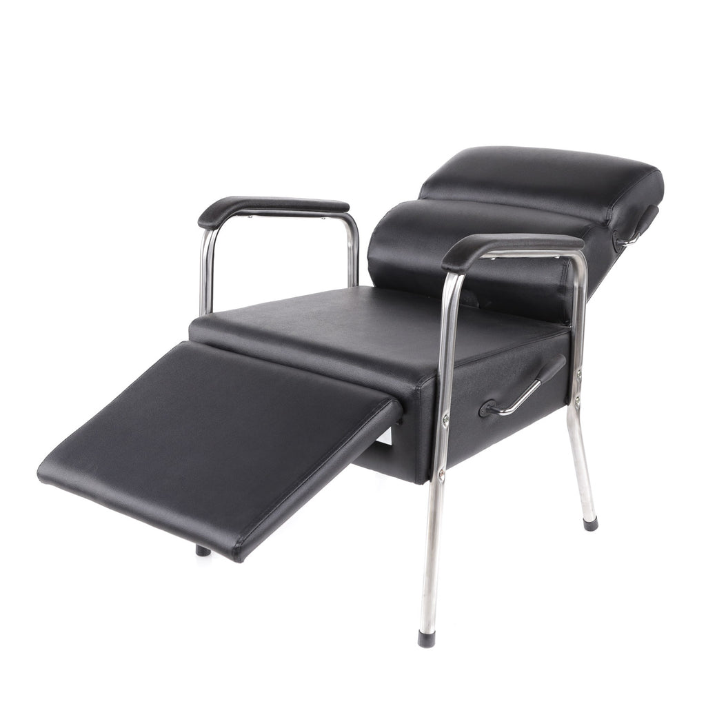 Shampoo chair 2024 with leg rest