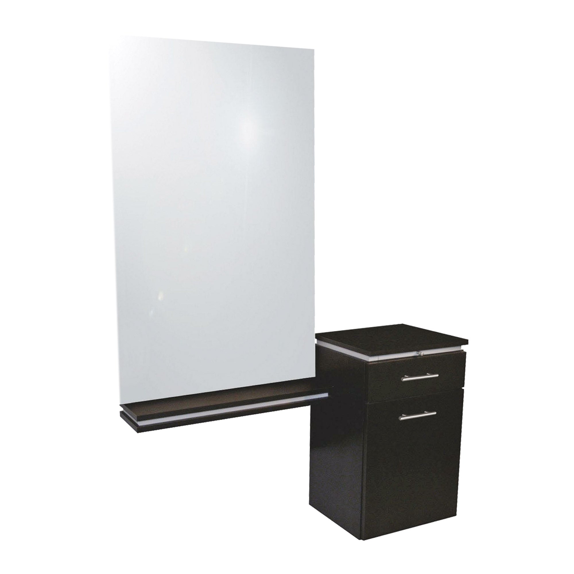 Neo Short Wall-Mounted Styling Station - Collins