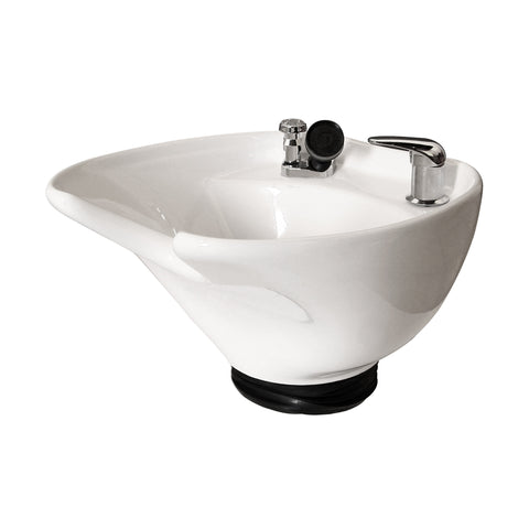 ERGO Porcelain Tilting Shampoo Bowl - Collins