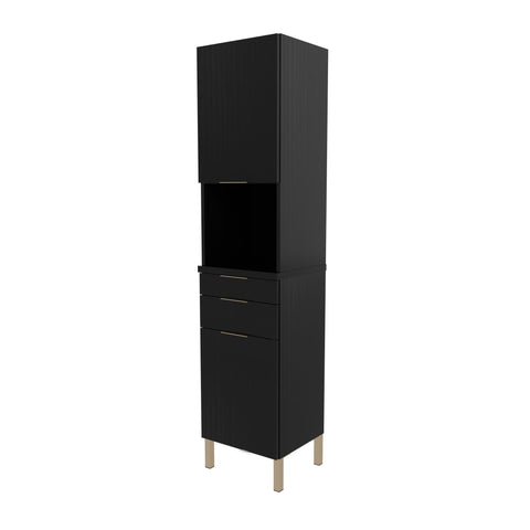 Aspen Tower Styling Station w/ Metal Legs - Collins - Salon Equipment and Barber Equipment