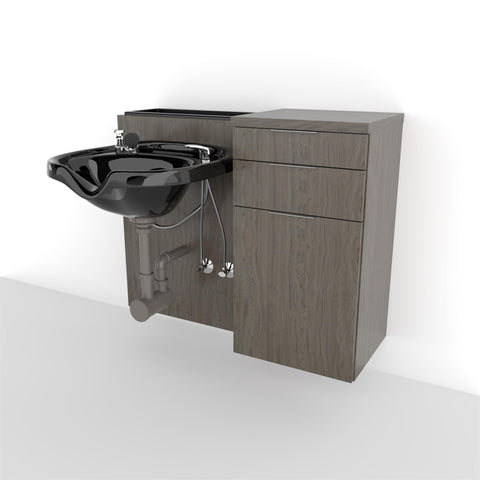 Aspen Floating Wet Station - Collins - Salon Equipment and Barber Equipment