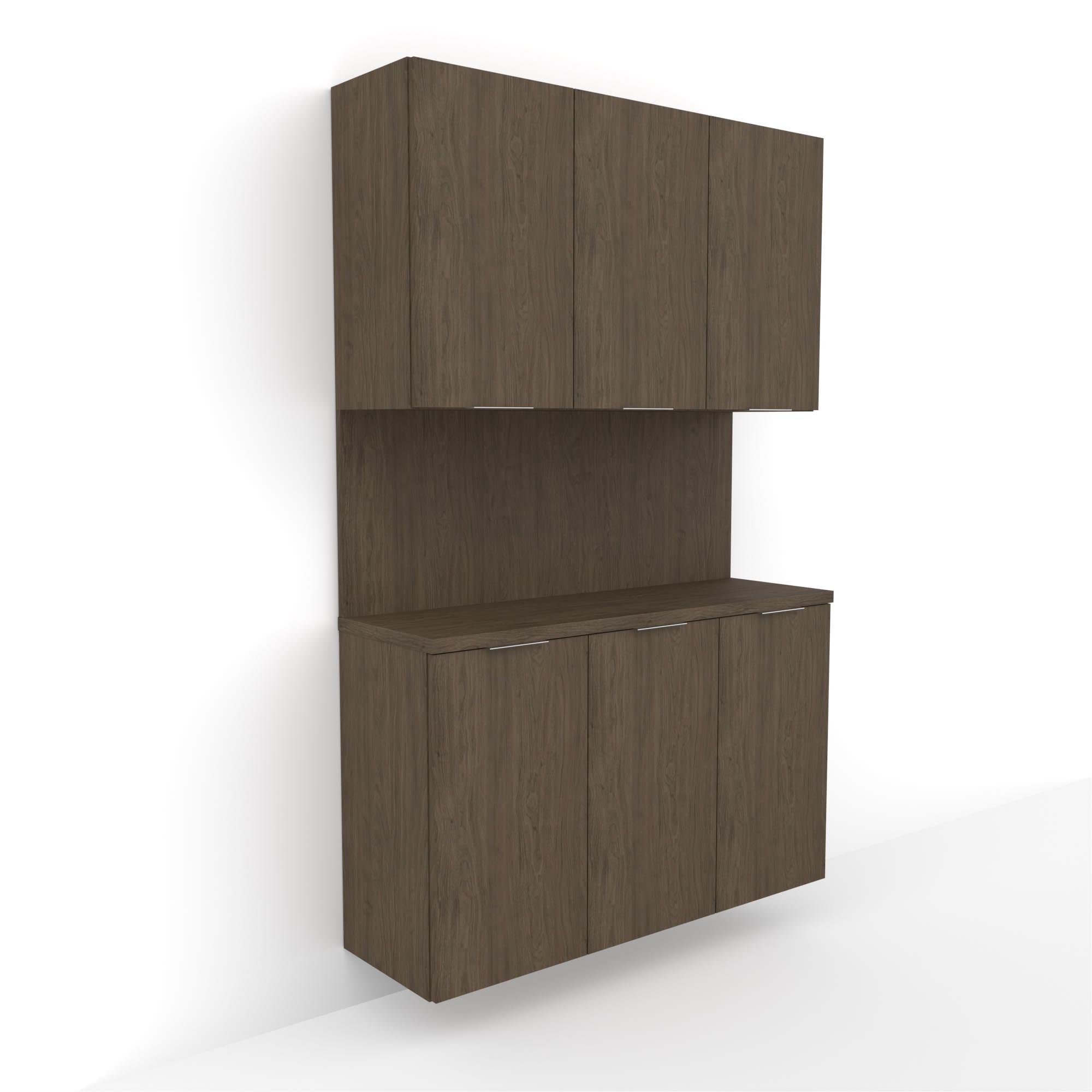 Aspen Floating Backbar Storage - 48" Model - Collins - Salon Equipment and Barber Equipment