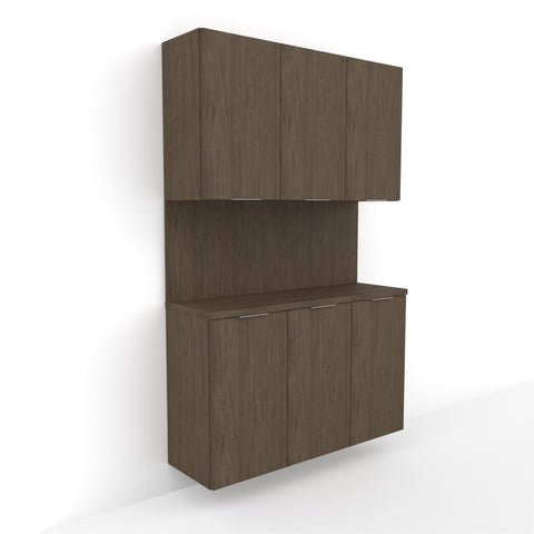 Aspen Floating Backbar Storage - 48" Model - Collins - Salon Equipment and Barber Equipment