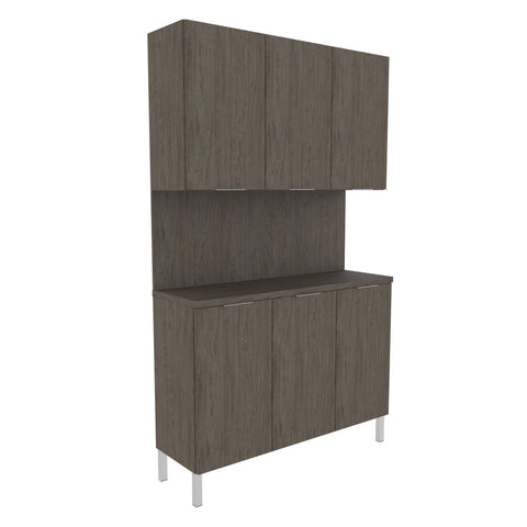 Aspen Backbar Storage w/ Metal Legs - 48" Model - Collins - Salon Equipment and Barber Equipment