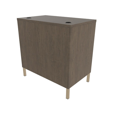Aspen Appointment Desk with Metal Legs - Collins - Salon Equipment and Barber Equipment