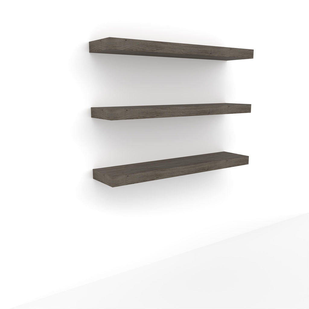 Floating Shelf Retail Shelves 36" Wide, set of 3 Collins