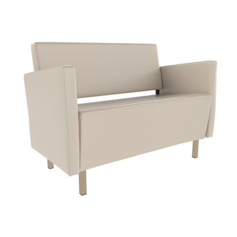 Brixen Reception Love Seat - Collins - Salon Equipment and Barber Equipment