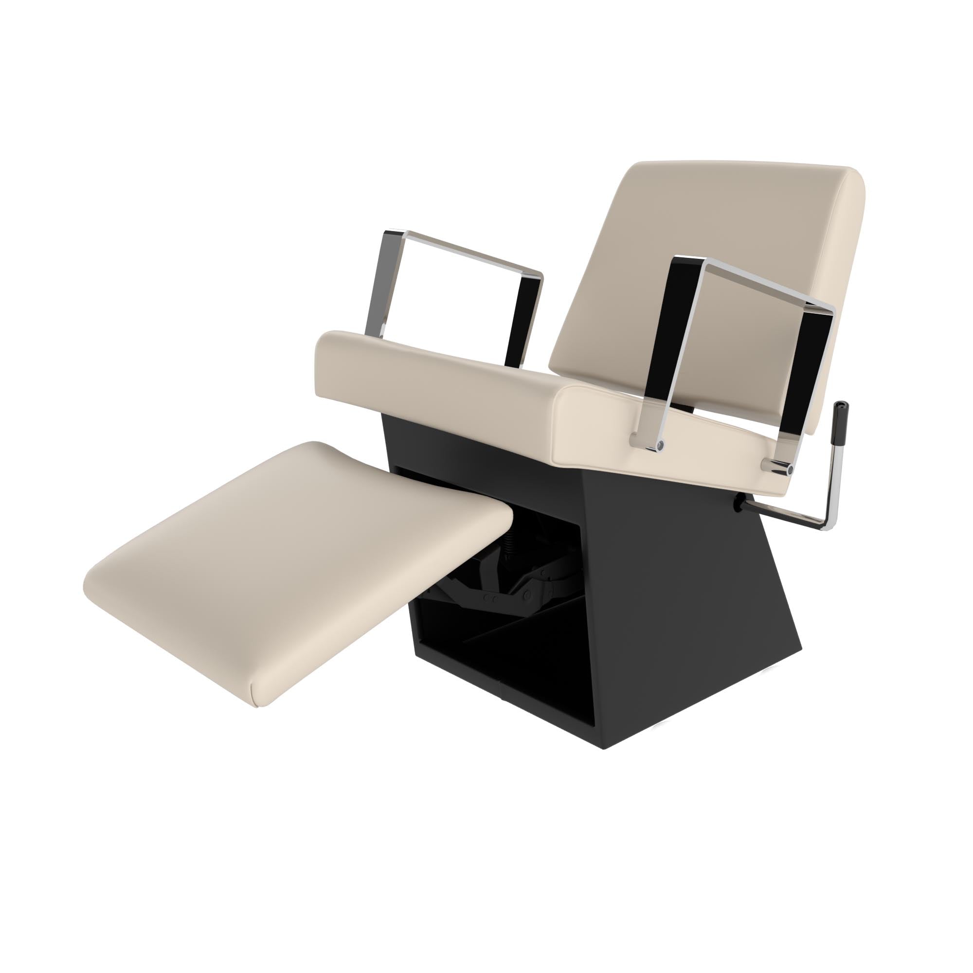 Lila Lever-Control Shampoo Chair w/ Kick-Out Legrest - Collins - Salon Equipment and Barber Equipment
