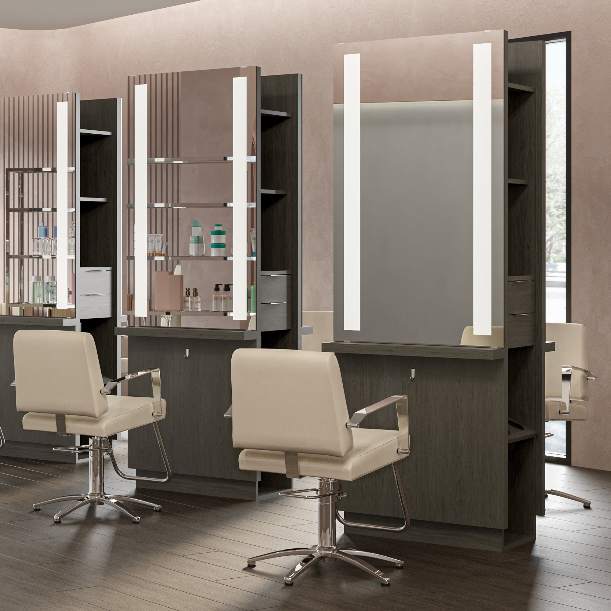 Lila Styling Chair - Collins - Salon Equipment and Barber Equipment