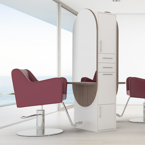 Hutton Styling Chair - Collins - Salon Equipment and Barber Equipment