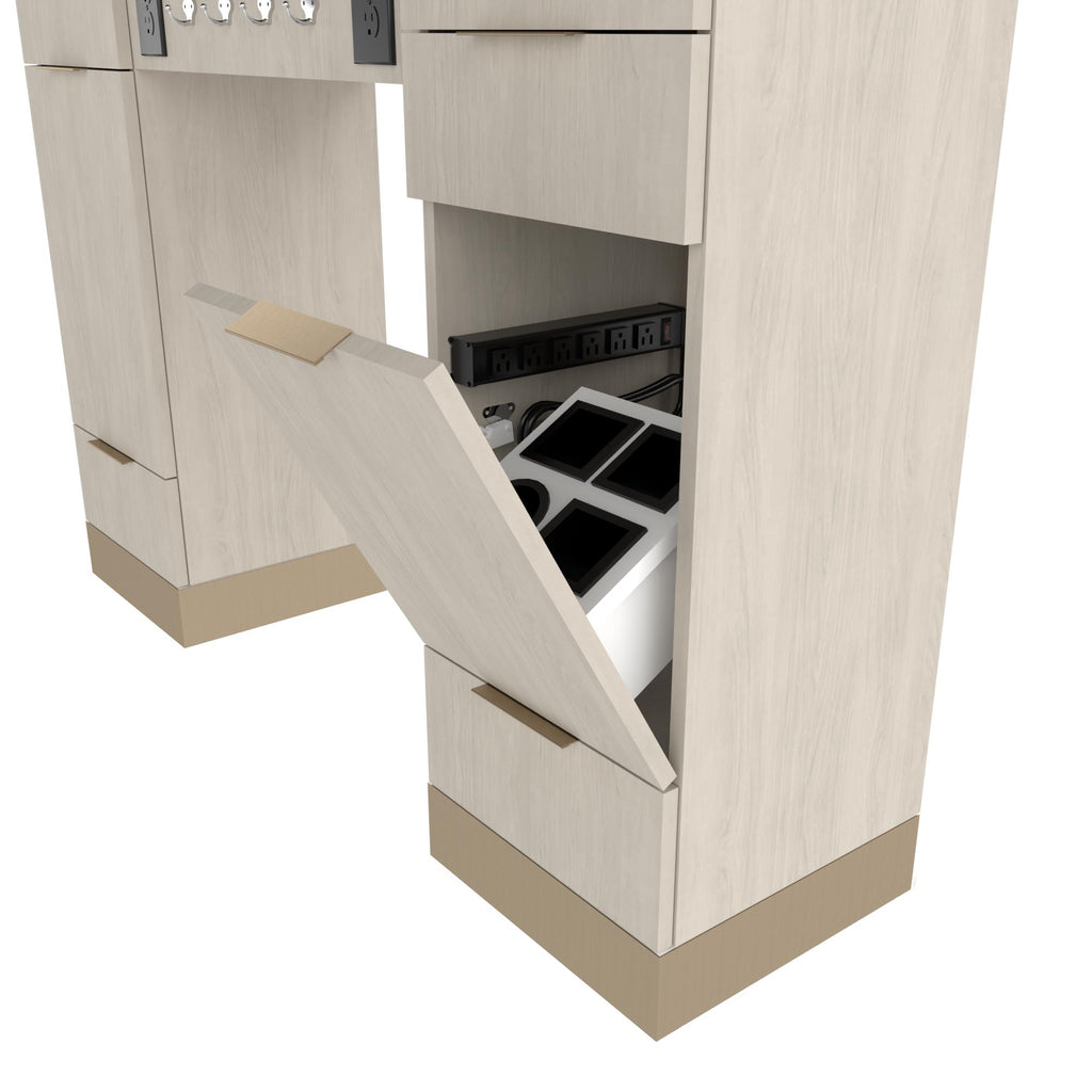 NiCO☺︎ Nico Barber Station w/ Accent Toe Kick | Collins