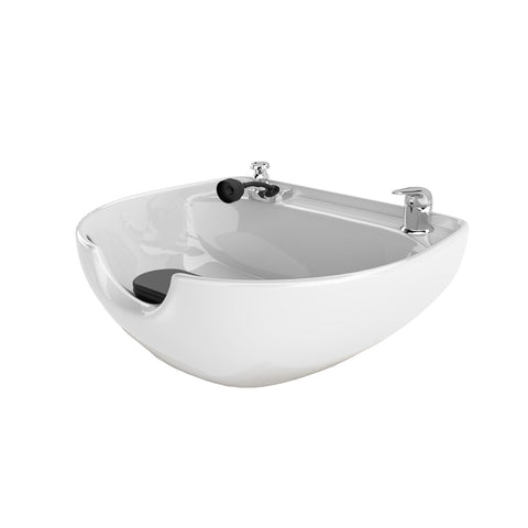 Comfort-Pad Porcelain Shampoo Bowl - Collins - Salon Equipment and Barber Equipment