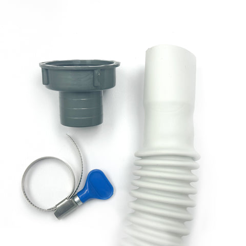 Flexible Drain Hose with Adapter for Tilting Bowl Drain - Collins - Salon Equipment and Barber Equipment