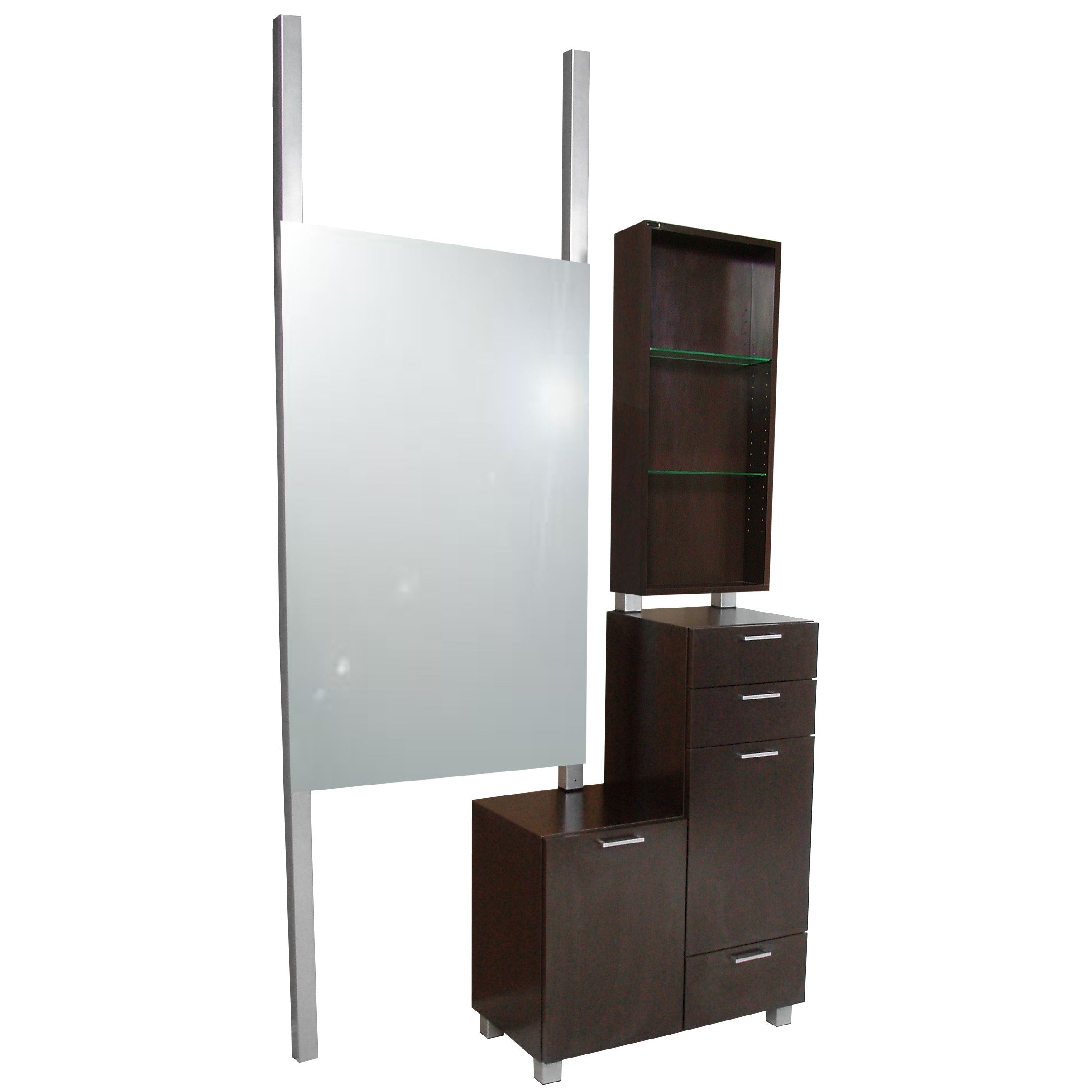 Amati Bi-Level Styling Vanity with Retail - Collins