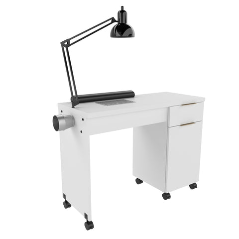 Essentials Nail Table - Collins - Salon Equipment and Barber Equipment