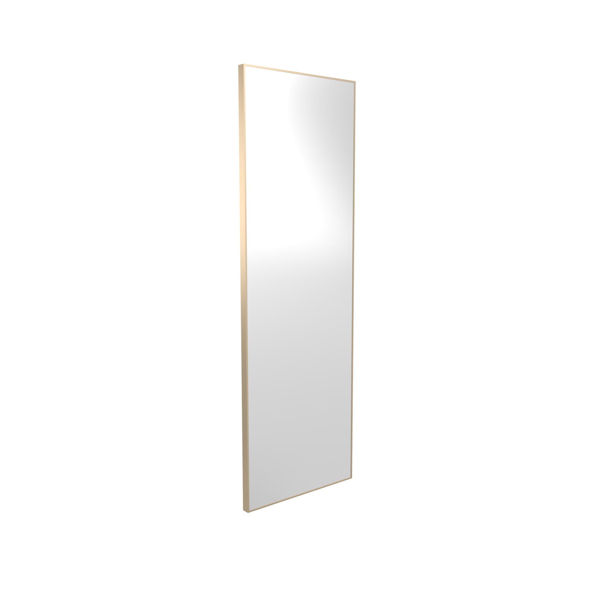 Long, Narrow Rectangular Mirror with Metal Frame - Collins - Salon Equipment and Barber Equipment