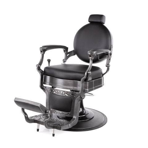 Princeton Barber Chair - Brushed - Collins