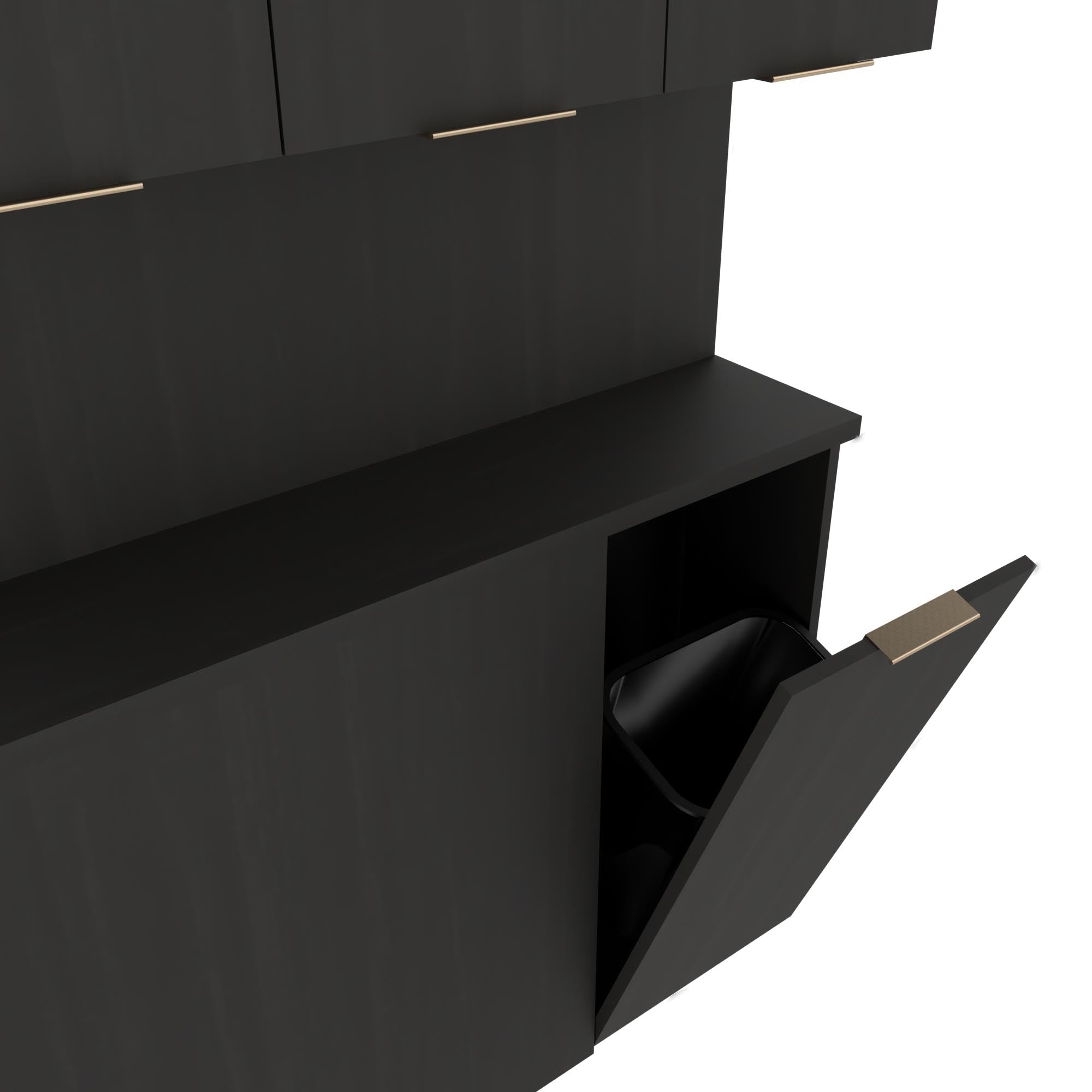 Aspen Backbar Storage w/ Metal Legs - 32